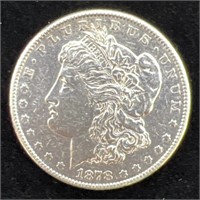 (Q) 1878-S U.S. Morgan Silver Dollar
