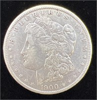 (Q) 1900-O U.S. Morgan Silver Dollar