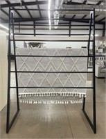 Metal Display Rack for Rugs