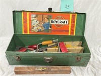 Boycraft Metal Toolbox w/ Contents