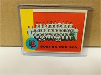 1963 Topps Boston Red Sox #202 Team Card