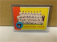 1963 Topps Chicago Cubs #222 Team Baseball Card