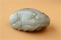 Chinese Jade Carving of Three Legged Toad,