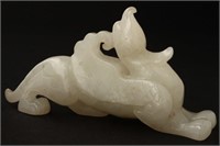 Chinese Carved Jade Figure,