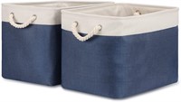 Temary Fabric Storage Baskets 2 Pack