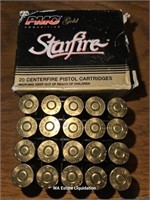 20 Rounds PMC .38 Special Starfire  Ammo (back
