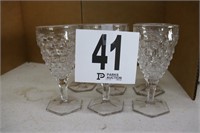 (6) Water Goblets