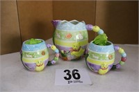 Easter Pitcher & Cups
