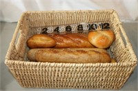 Basket of Decorator Bread