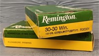 (40) Rounds Remington 30-30 Winchester Ammo