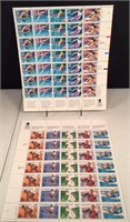 (2) U.S. Stamp Sheets