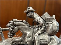 "Almost Home" Chilmark pewter statue
