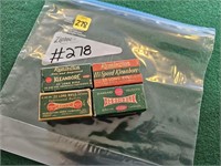 Remington Vintage Collectable Ammo Boxes