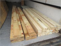 LATE ADDITION: nice lumber lot (2x4s & 2x6s)