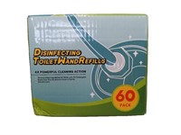 Disinfecting toilet wand refills 60 pack
