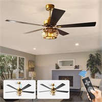 ADIUIVE 60 Ceiling Fans with Lights  Remote