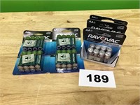 8pk Rayovac AA Batteries lot of 7