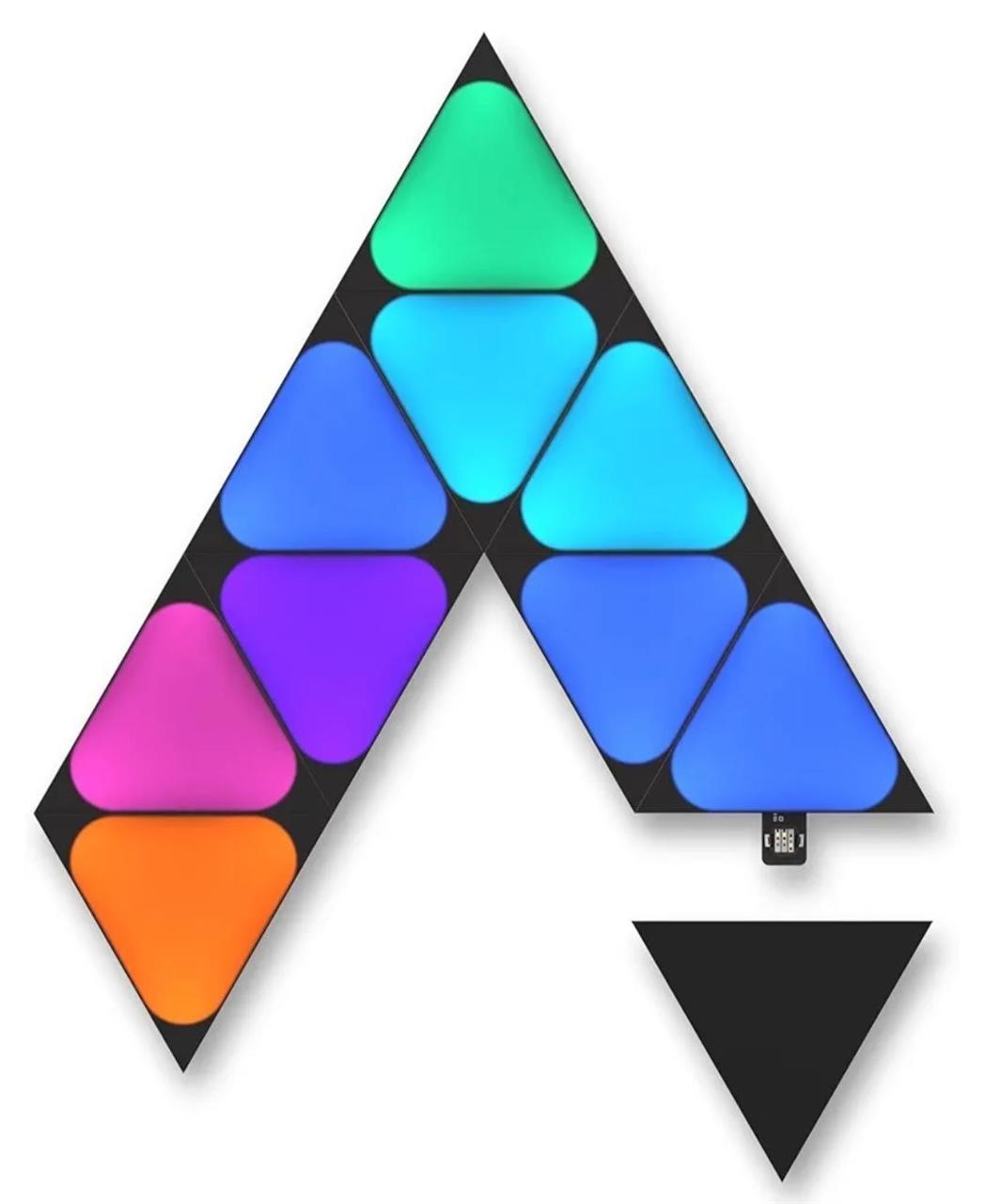 $100 Nanoleaf mini triangle smarter kit  9 pack