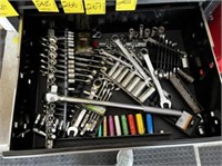 ASSORTED WRENCHES & SOCKETS - SAE - CRAFTSMAN, ETC