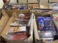 MIX BOXES FULL OF STARTING LINEUP SPORTING FIGURES