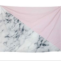 Dormify Pink Marble Tapestry 60" x 80"