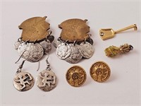 Mayan/Egyptian Earrings