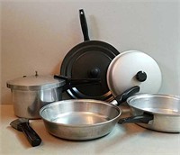 Various Pots and Pans.