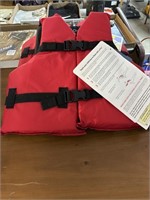Onyx youth life jacket 50-90lbs new