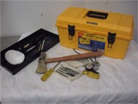 Hip Roof Toolbox w/tray and Tools, 19 in.
