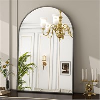 SE6046 Vanity Arched Wall MirrorBlack 26x 38