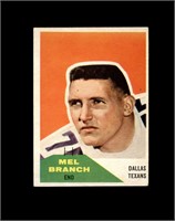 1960 Fleer #100 Mel Branch EX to EX-MT+