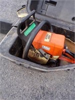 Stihl chainsaw in Case needs tuned up