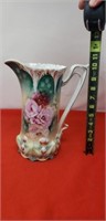 RS Prussia Hand Painted Pitcher