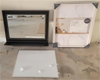 J - WALL MIRROR, MAGNET BOARD, WHITE BOARD