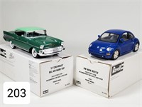 '57 Chevy Bel Aire & VW New Beetle Cars