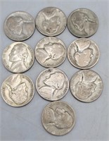 Jefferson 40% Silver Nickels