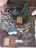 Christmas village decor