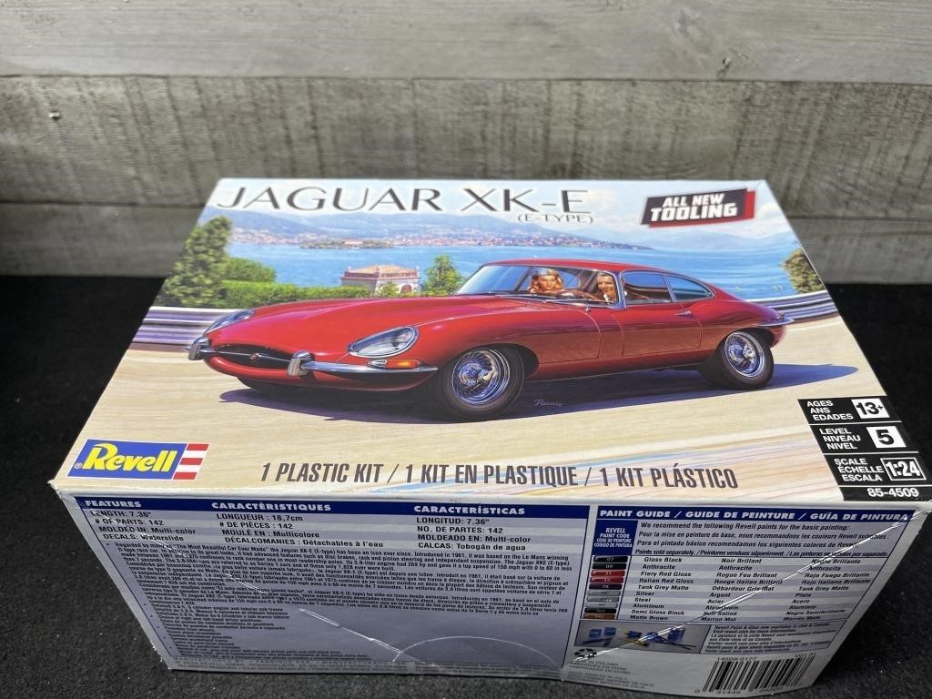 New Sealed Jaguar XK-E Model Kit