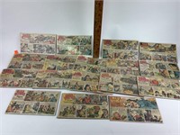 (16) Red Rider Comic Strips.  Good Condition.