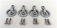 Bolt Down Tie Rings 1 7/8" ID 4pc lot