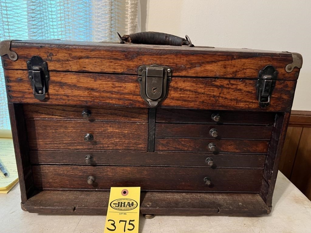 Antique 8- Drawer Tool Chest