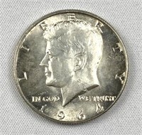 1964 JFK 90% Silver Half Dollar, Uncirculated