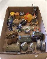 Unique box lot of unique items includes a