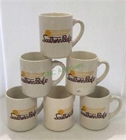 Set of 6 “Southern Pacific“ coffee mugs. 1098
