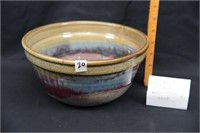 2008 NICHOLS POTTERY BOWL 10"