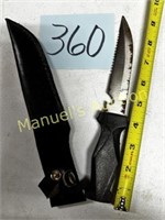 9" KNIFE W/ SHEATH