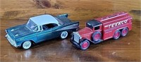 '57 Chevy Belair & Ertl Texaco Tanker Bank