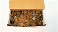 Lot, 1,650 wheat cents