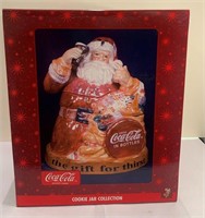 Coca Cola Santa Cookie Jar