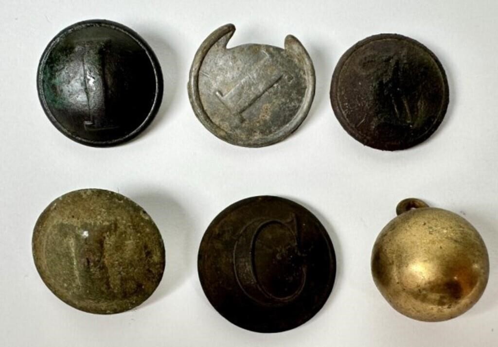 CONFEDERATE CIVIL WAR BUTTON COLLECTION